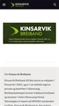 Mobile Screenshot of kinsarvik-breiband.net